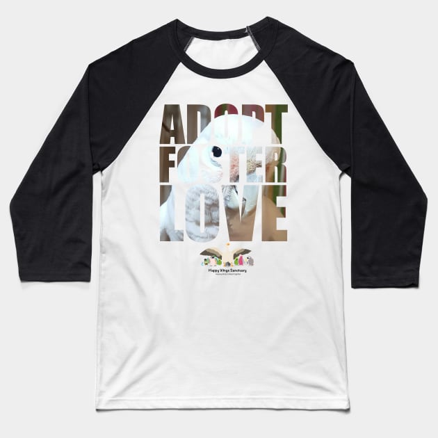 Adopt Foster Love! Mr. Toki! Baseball T-Shirt by HappyWings